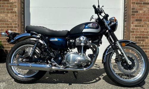 Image of 2021 Kawasaki W800 with only 3,210 miles! Price reduced to $6099