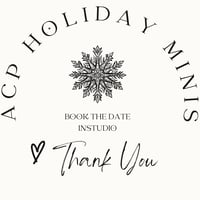 Image 2 of Saturday Oct 18th  Instudio Holiday Mini sessions