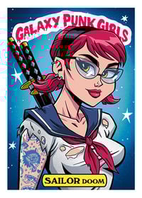 Image 2 of GALAXY PUNK GIRLS Series 1 Trading Cards 