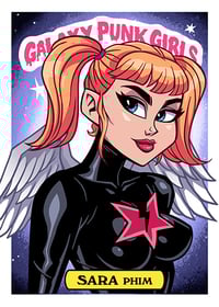 Image 4 of GALAXY PUNK GIRLS Series 1 Trading Cards 