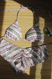 Image 2 of ♲ Crystal Crochet Bikini Set - L/XL