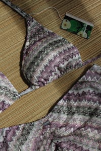 Image 3 of ♲ Crystal Crochet Bikini Set - L/XL