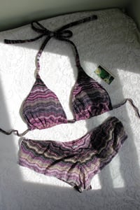 Image 1 of ♲ Lavender Bikini Set - 2XL Triangle / XL Bottom 
