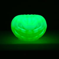 Image 2 of Icky lanyard beads- neon UV green