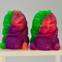 Image 1 of Gus split pour- neon gmd green/orange and purp