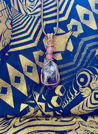 Image 1 of Amethyst + Strawberry Quartz