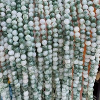 Image 4 of Moss In Snow Jade Coin Bag Energy Bracelet