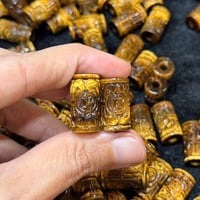 Image 3 of Tigers Eye Energy Bracelet Barrel (Smooth Path)