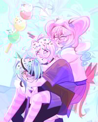 "Dango!" || Honkai Star Rail - Amphoreus Print
