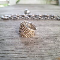 Image 2 of Tony Creed "Swiss Cross" Ring, c. 2000s