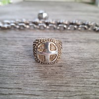 Image 1 of Tony Creed "Swiss Cross" Ring, c. 2000s