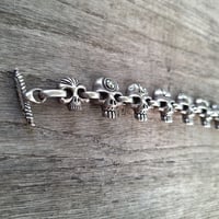 Image 2 of Tony Creed Skull Bracelet, c. 2000s.