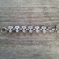 Image 4 of Tony Creed Skull Bracelet, c. 2000s.