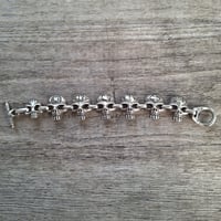 Image 1 of Tony Creed Skull Bracelet, c. 2000s.