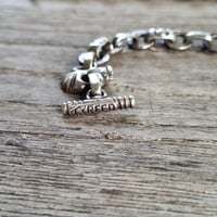 Image 4 of Tony Creed Maltese Skull Bracelet, c. 2000s