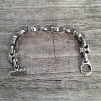 Image 1 of Tony Creed Maltese Skull Bracelet, c. 2000s