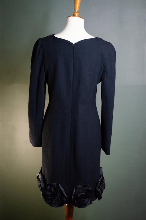 Image of Vintage Carolina Herrera Floral Dress