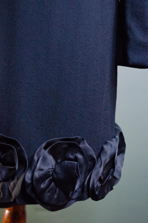 Image of Vintage Carolina Herrera Floral Dress