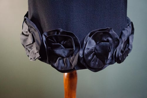 Image of Vintage Carolina Herrera Floral Dress