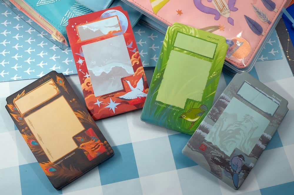 Tea Tasting Notes - Sticky Notes