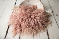 Blushing Rose hand felted fur