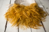 Mustard (B) hand felted fur
