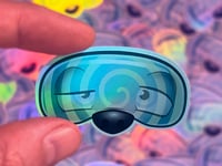 Feeling Sleepy? holographic sticker