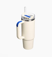 Image 2 of STANLEY™ THE QUENCHER H2.0 FLOWSTATE™ TUMBLER "Cream Royal" | 30 OZ 