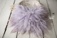 Candied Violet hand felted fur