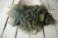 Variegated  Forest hand felted fur