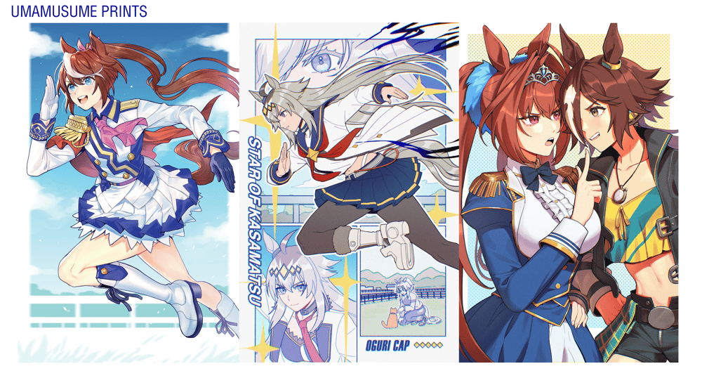 UmaMusume - Photocard Holder, Photocards, Stickers, Mini Prints