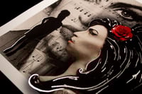 Image 2 of Amy Winehouse 'Back to Black' - Art Print