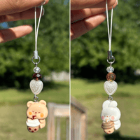 Boba Animals Phone Charms