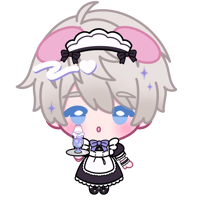 Love & Deepspace Xavier x Sanrio Maid Sticker (Pre-Order)