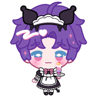 Love & Deepspace Rafayel x Sanrio Maid Sticker (Pre-Order)