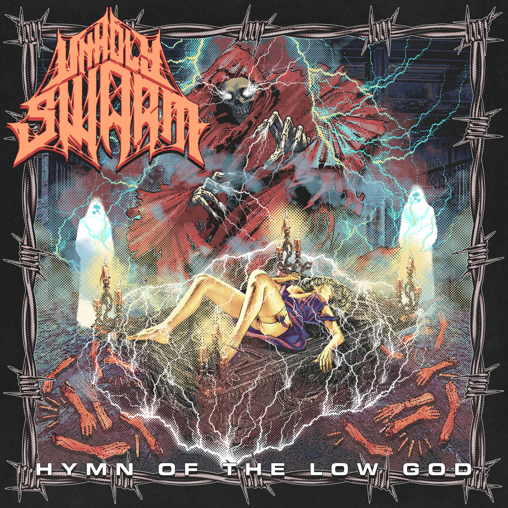 Image of Unholy Swarm - Hymn Of The Low God 12" HiFi Lathe Cut Record