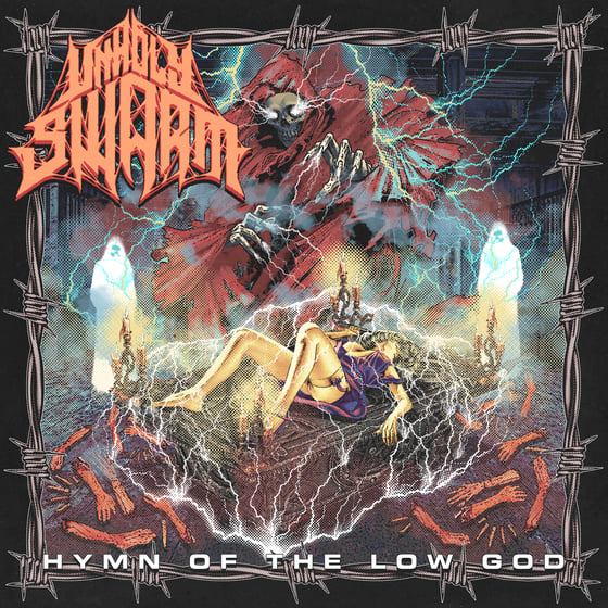 Image of Unholy Swarm - Hymn Of The Low God 12" HiFi Lathe Cut Record