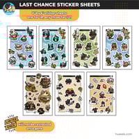 Image 1 of LAST CHANCE | Dungeon Meshi, Genshin Impact, ORV, NijisanjiJP  ✦ Sticker Sheet