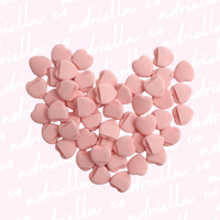 Mini Heart Make Up Puff