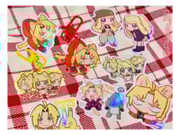 Image 1 of [FMA] keychains&stickers