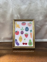 Image 3 of Produce Pals Art Print