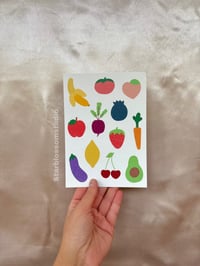 Image 1 of Minimalist Fruits Art Print