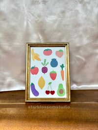 Image 3 of Minimalist Fruits Art Print