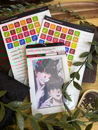 Image 1 of AO3 | Archive of Our Own (Obsession) ✦ Acrylic Toploader, Sticker Sheets