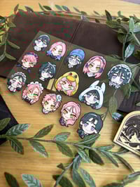 Image 5 of ALNST | Chibi Portraits | Alien Stage ✦ Transparent Sticker Sheets