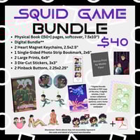 Squid Game Bundle - BOOK + ALL MERCH + PDF