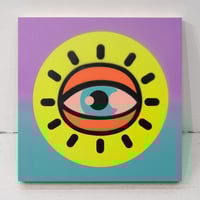 Image 2 of 'OG Eyecon (p/t)' - Painting