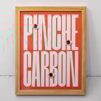 Image 1 of ‘Pinche Carbon’ - print (framed)