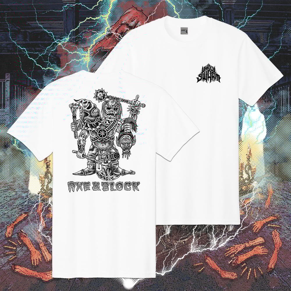 Image of Unholy Swarm - Axe & Block Shirt