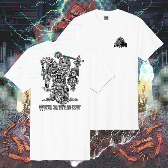 Image of Unholy Swarm - Axe & Block Shirt